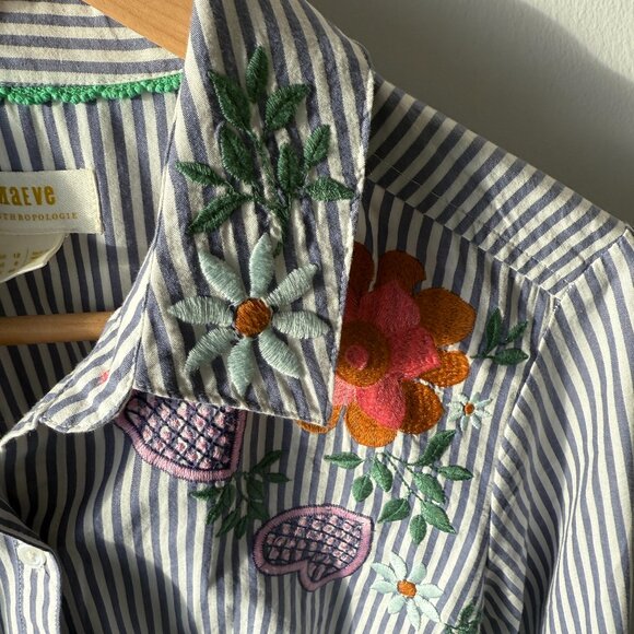 Maeve by Anthropology Button Down Shirt - Picture 5 of 8